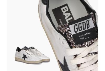 Golden Goose Deluxe Brand: BALL STAR – sparkling handcrafted sneakers