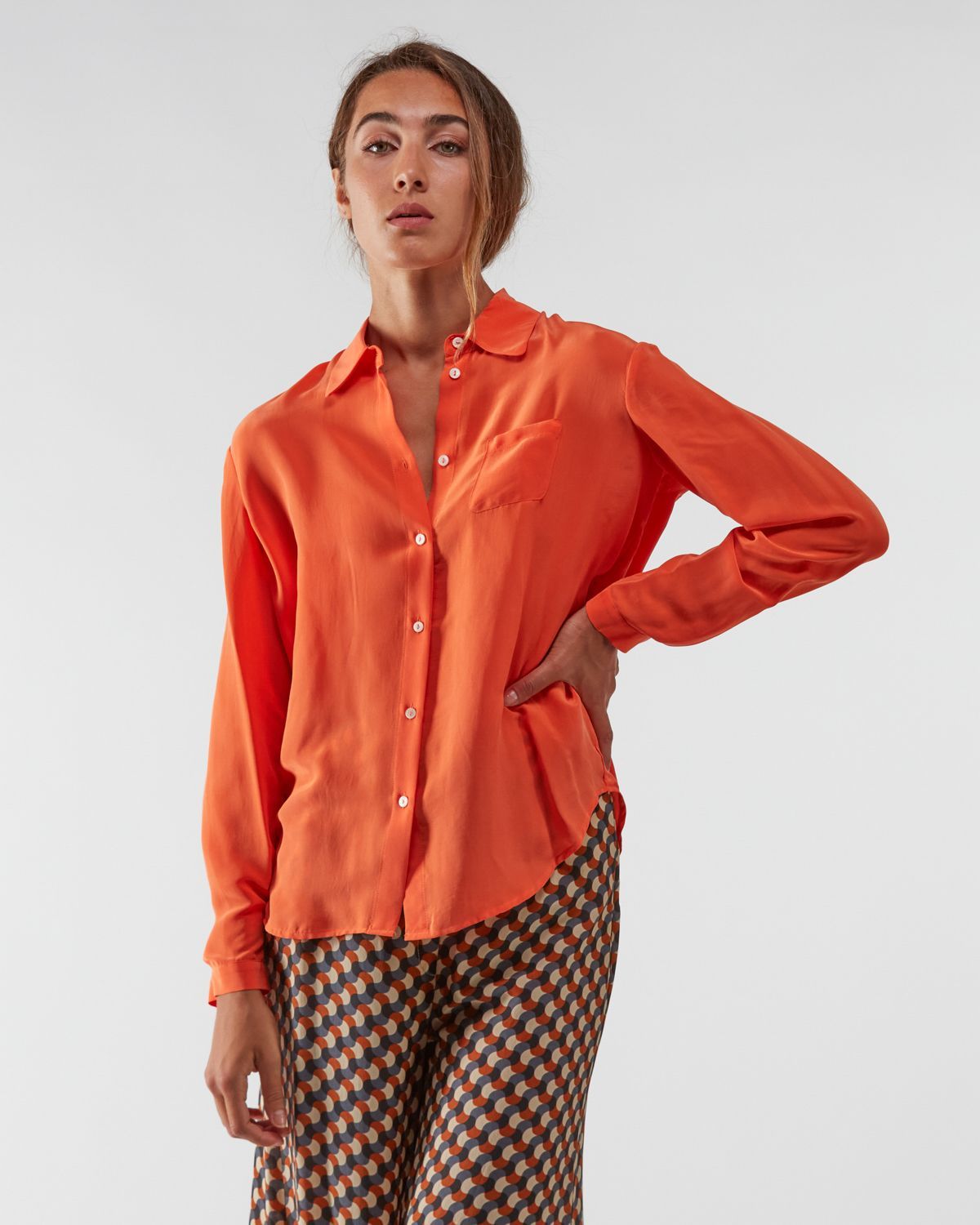 Zoe Shirt Orange