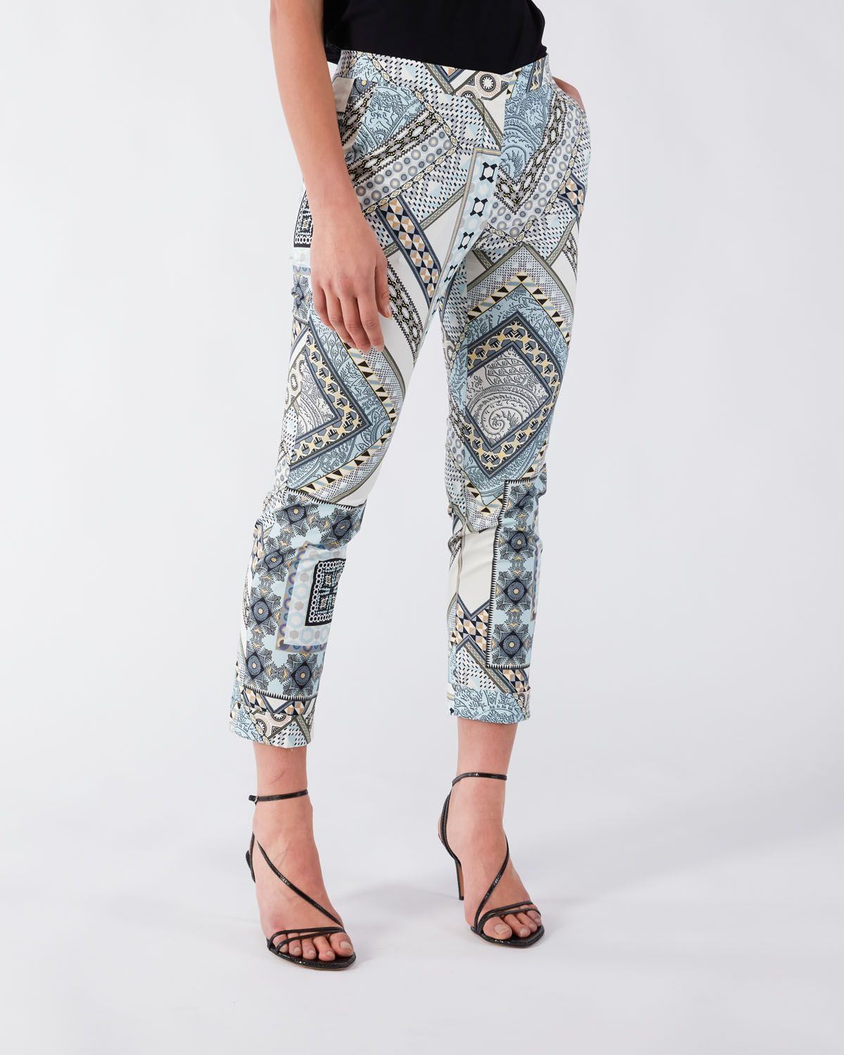 Patterned Chino Trousers