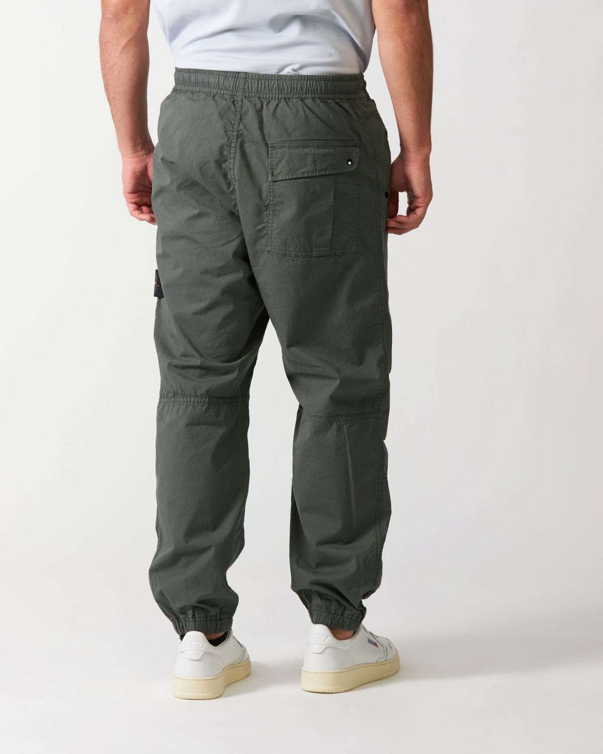 Pantaloni cargo loose militare