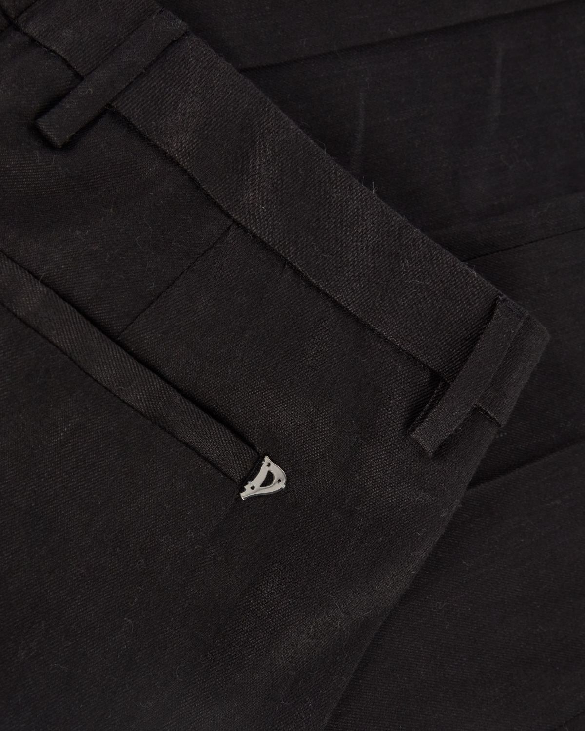 Pantaloni Kasya Dondup di colore nero