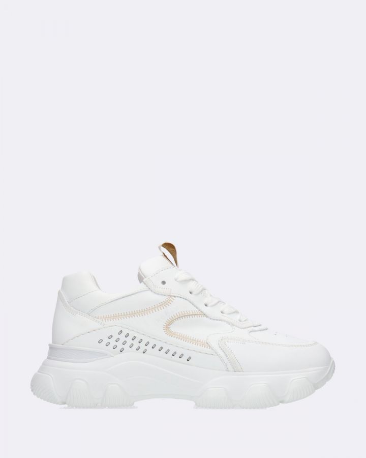 White Hyperactive Sneakers
