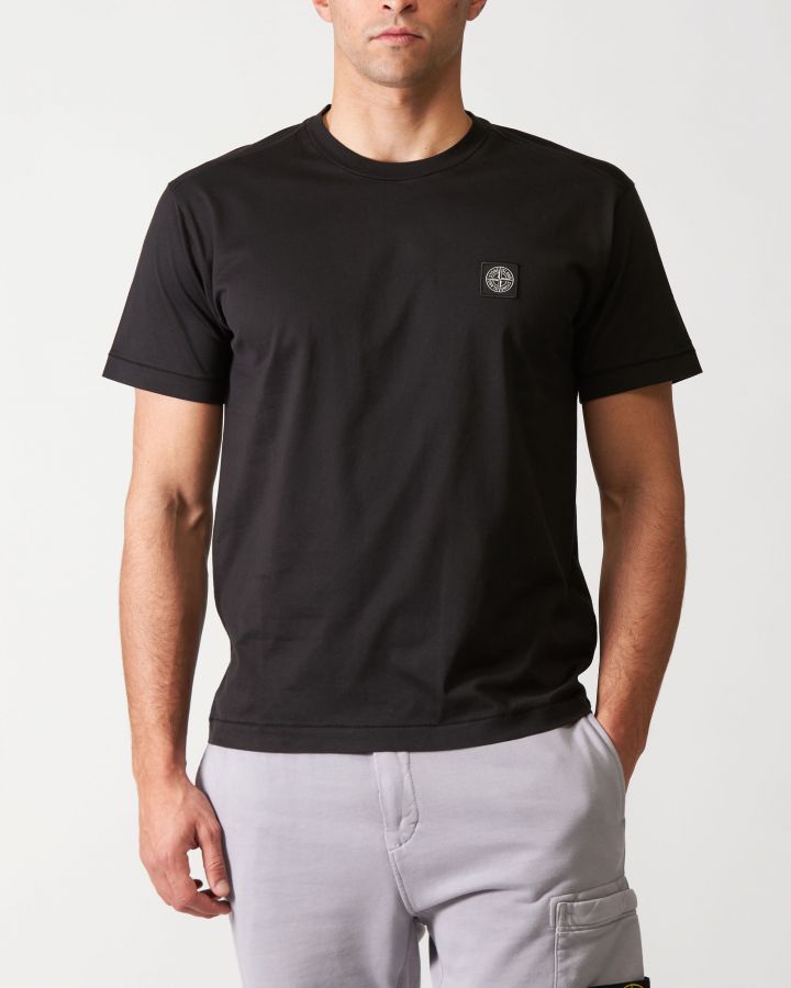 T-Shirt in cotone nero