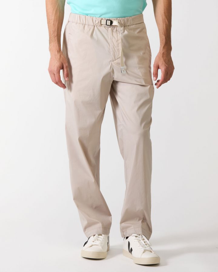 Pantalone cargo elasticizzato di colore beige