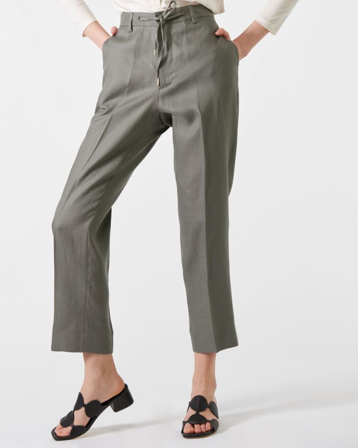 Pantalone Briglia Genderless di colore verde