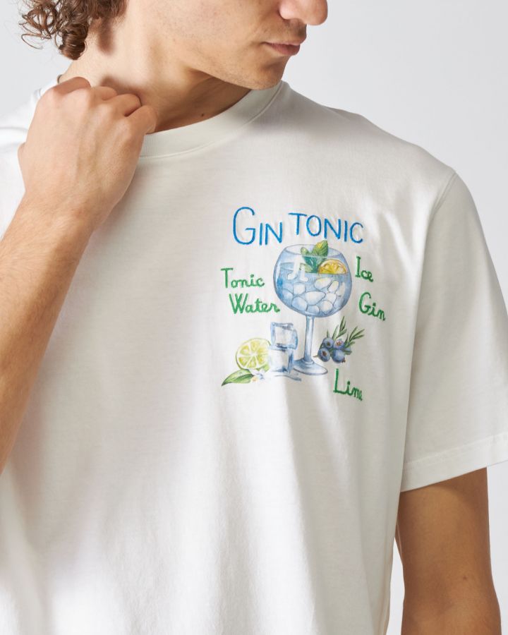Classic T-Shirt Bianca Gin Tonic