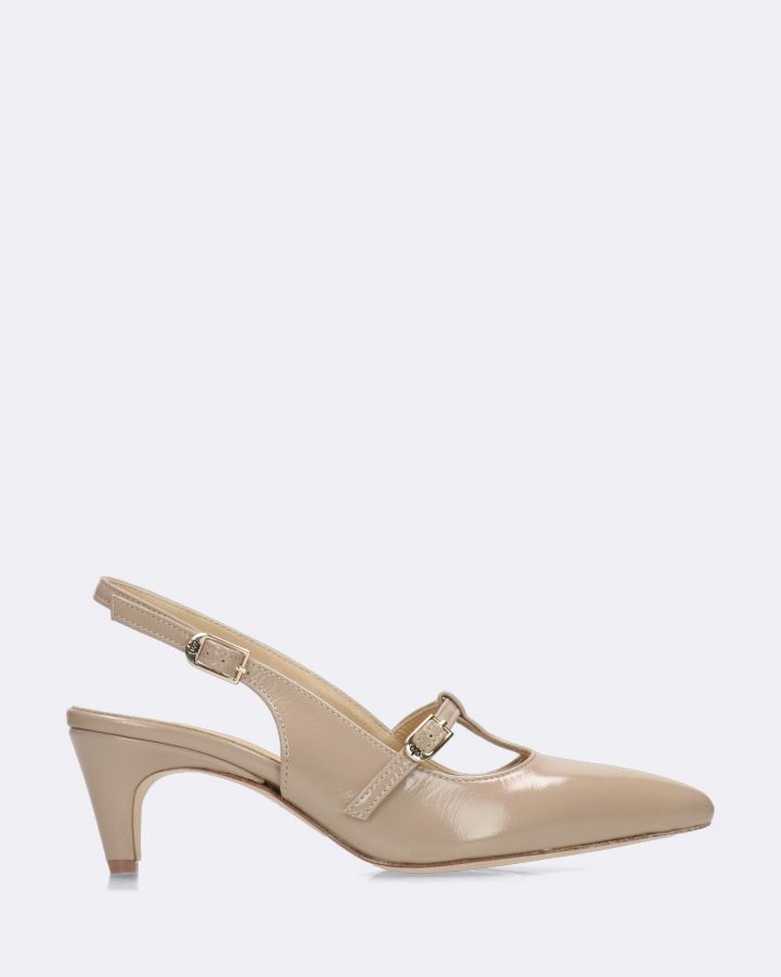 Decollete Slingback Lux Taupe