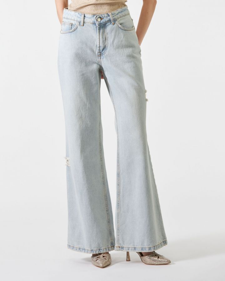 Jeans Tokyo Haveone di colore denim chiaro